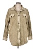 Mustard Seed 100% Cotton Tan Long Sleeve Button-Down Shirt Size L - photo 1