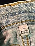 Unbranded Blue Denim Shorts Size 4 - photo 3