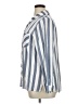 P.S. Kate Stripes Blue Long Sleeve Button-Down Shirt Size 1X - photo 5