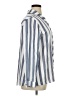 P.S. Kate Stripes Blue Long Sleeve Button-Down Shirt Size 1X - photo 4