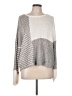 Blu Pepper Color Block Silver Pullover Sweater Size L - photo 1
