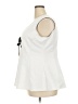 Elvi Ivory Sleeveless Blouse Size 22 - photo 5
