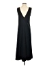 Zara Solid Black Casual Dress Size XS - photo 2