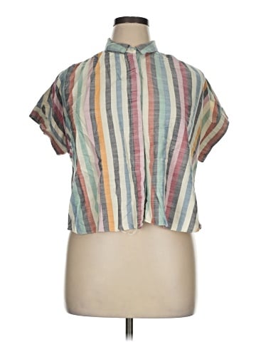 Madewell Short Sleeve Blouse (view 1)