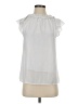 Skies Are Blue White Sleeveless Blouse Size S - photo 1