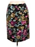 Talbots Floral Brown Formal Skirt Size 10 - photo 1