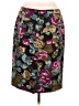 Talbots Floral Brown Formal Skirt Size 10 - photo 2