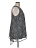Fever 100% Polyester Black Sleeveless Blouse Size XL - photo 4