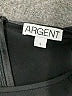 Argent 100% Viscose Black Long Sleeve Top Size S - photo 7