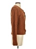 Something Navy Brown Cardigan Size XS - photo 4