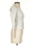 Rosetta Getty 100% Cotton Silver Long Sleeve Top Size XS - photo 4