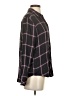 Rails 100% Rayon Plaid Black Long Sleeve Button-Down Shirt Size XS - photo 4