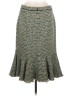 Elevenses Tweed Green Casual Skirt Size 8 - photo 2