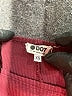 Dots Burgundy Pullover Sweater Size XS - photo 7