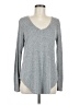 BKE Gray Long Sleeve Top Size M - photo 1