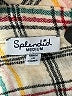 Splendid Plaid Ivory Long Sleeve Button-Down Shirt Size M - photo 7