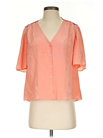 Joie Short Sleeve Silk Top (view 1)