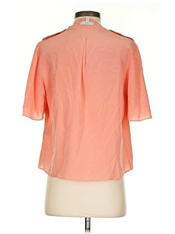 Joie Short Sleeve Silk Top (view 2)
