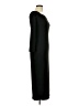 Shein Solid Black Casual Dress Size L - photo 4