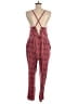 Free People Paisley Red Jumpsuit Size M - photo 2