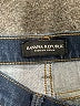 Banana Republic Chevron-herringbone Blue Jeans Size 29 waist - photo 6