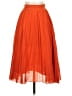 True Decadence 100% Polyester Solid Orange Formal Skirt Size 4 - photo 1
