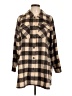 Coco + Carmen 100% Polyester Brown Coat Size Lg - XL - photo 1