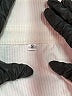 Unbranded 100% Polyester Solid White Long Sleeve Blouse Size S - photo 7