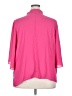 ELOQUII 100% Polyester Pink 3/4 Sleeve Blouse Size 24 - photo 2