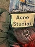 Acne Studios Chevron-herringbone Blue Jeans Size 25 waist - photo 13