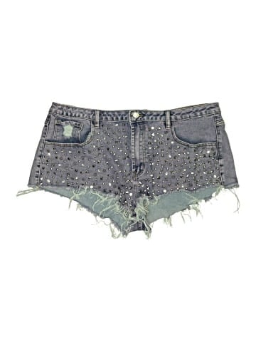 Akira Denim Shorts (view 1)