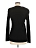 Lafayette 148 New York Black Long Sleeve Top Size M - photo 2