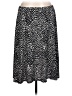 DressBarn 100% Polyester Polka Dots Black Casual Skirt Size L - photo 1