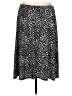 DressBarn 100% Polyester Polka Dots Black Casual Skirt Size L - photo 2
