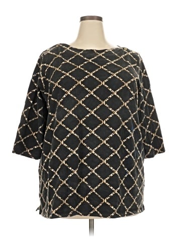 Jessica London 3/4 Sleeve T-Shirt (view 1)