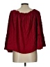 Unbranded Burgundy 3/4 Sleeve Blouse Size L (estimated) - photo 2