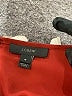 J.Crew 100% Polyester Red Short Sleeve Blouse Size 4 - photo 7