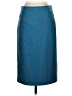 Pure Collection 100% Wool Teal Wool Skirt Size 4 - photo 1