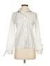 Pinko Stripes Ivory Long Sleeve Blouse Size EU (IT) 40 / US 4 - photo 1