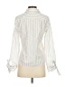 Pinko Stripes Ivory Long Sleeve Blouse Size EU (IT) 40 / US 4 - photo 2