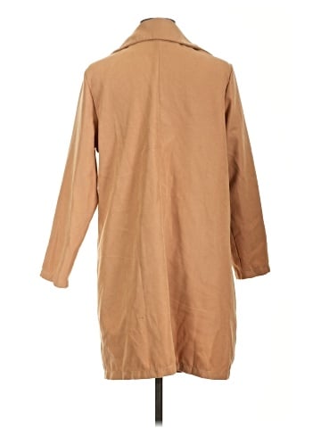 Shein Curve Trenchcoat (view 2)