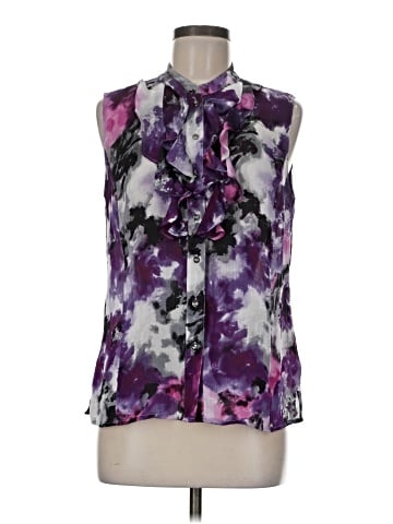 Tahari by ASL Sleeveless T-Shirt (view 1)
