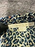 Cooper & Ella 100% Polyester Animal Print Blue Long Sleeve Blouse Size S - photo 7