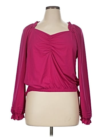 Belldini Long Sleeve Blouse (view 1)