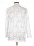 Just In Thyme Ltd. 100% Polyester White Blazer Size 14 - photo 2