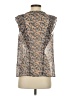 Chelsea28 Gray Sleeveless Blouse Size S - photo 2