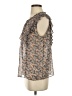 Chelsea28 Gray Sleeveless Blouse Size S - photo 5