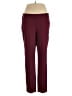 JM Collection Solid Burgundy Active Pants Size XL - photo 1