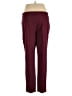 JM Collection Solid Burgundy Active Pants Size XL - photo 2
