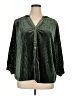 Umgee Green 3/4 Sleeve Blouse Size XL - photo 1